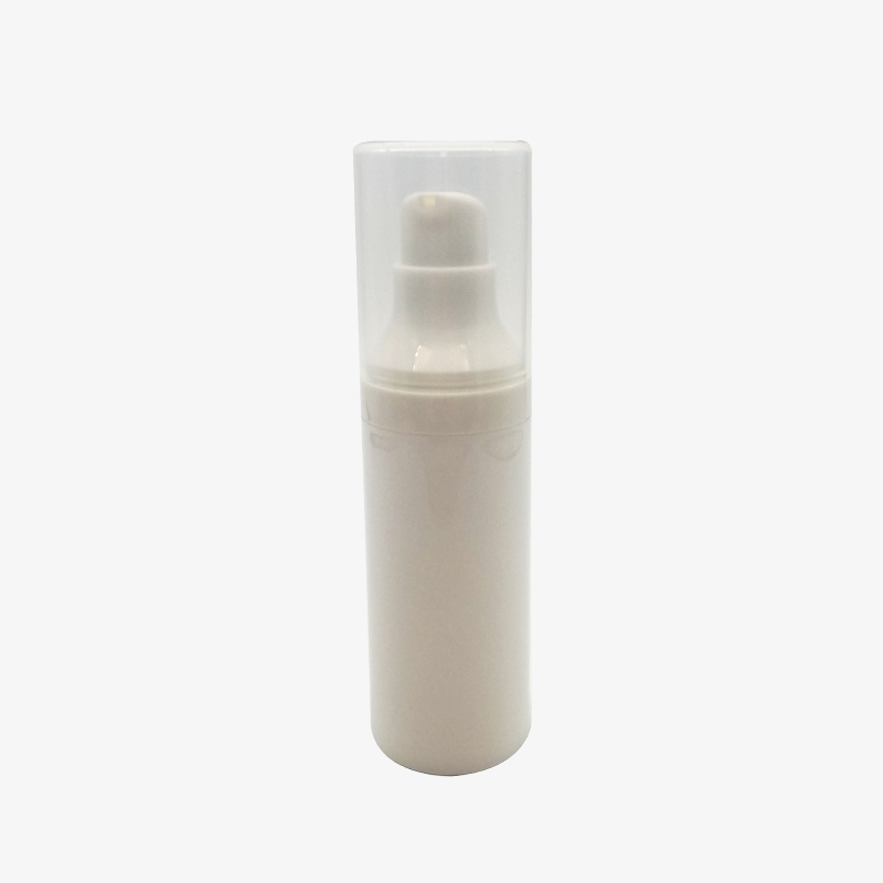 Bouteille Airless en plastique blanc de 30 ml